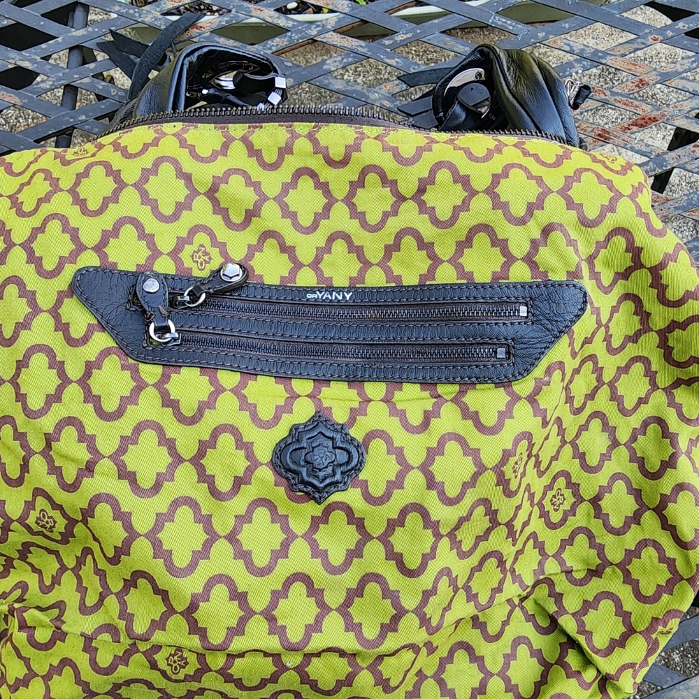 OrYany Leather Y2K Hobo Shoulder Slouchy Satchel Zip Pocket Bag Purse in Black - Picture 11 of 17